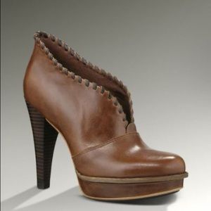 UGG Australia Jamison Leather Platform Heels